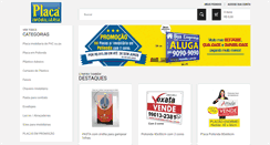 Desktop Screenshot of placaimobiliaria.com.br
